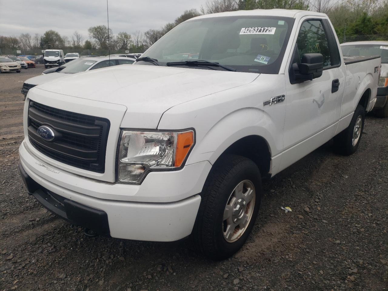 Photo 2 from auction – 2014 FORD F150 with VIN 1FTMF1EM3EKG06471