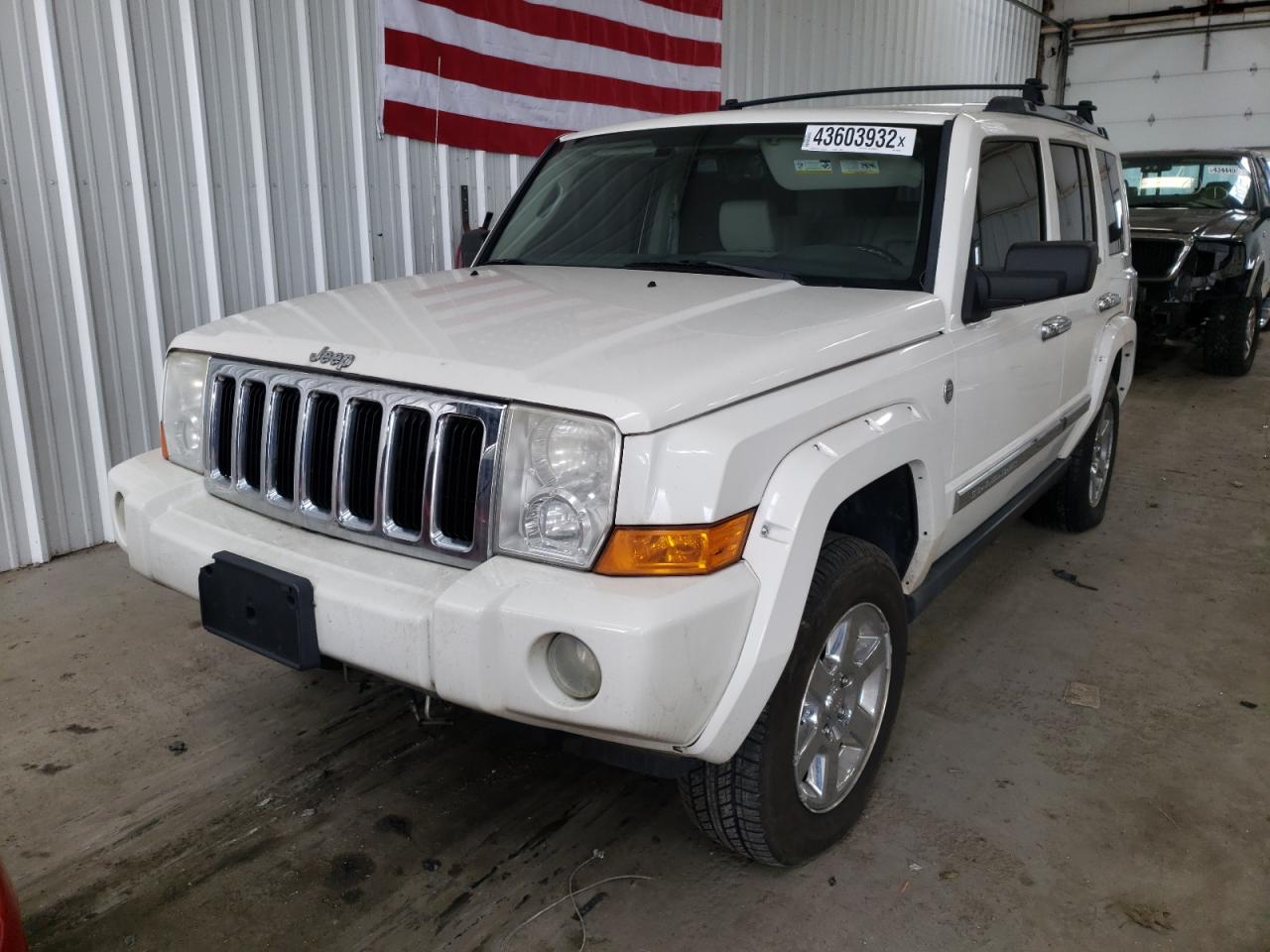 Photo 9 from auction – 2007 JEEP COMMANDER with VIN 1J8HG58277C608987