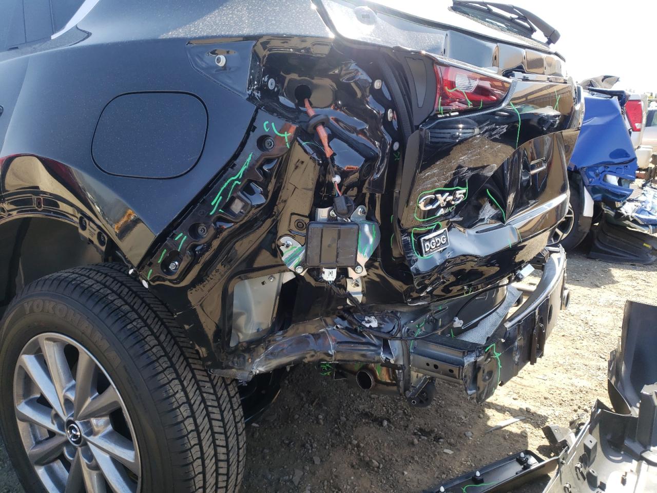 Photo 9 from auction – 2022 MAZDA CX-5 with VIN JM3KFBCM8N1557720