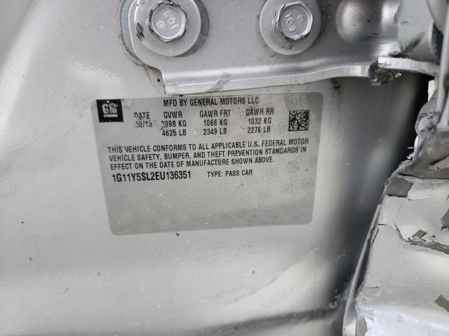 Photo 10 from auction – 2014 CHEVROLET IMPALA LS with VIN 1G11Y5SL2EU136351