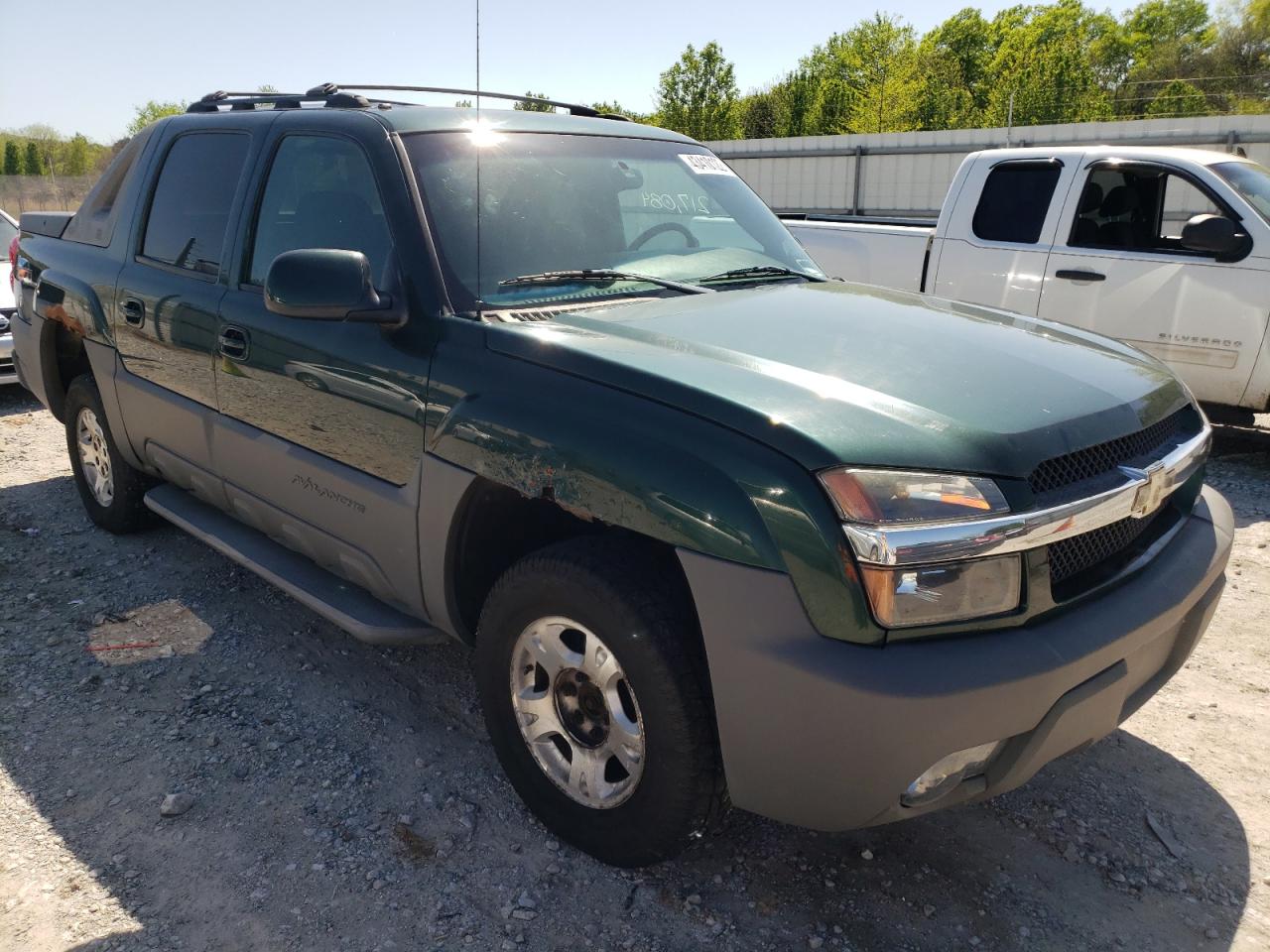 CHEVROLET AVALANCHE 2002 with VIN 3GNEK13T02G301918 - Photo from auction