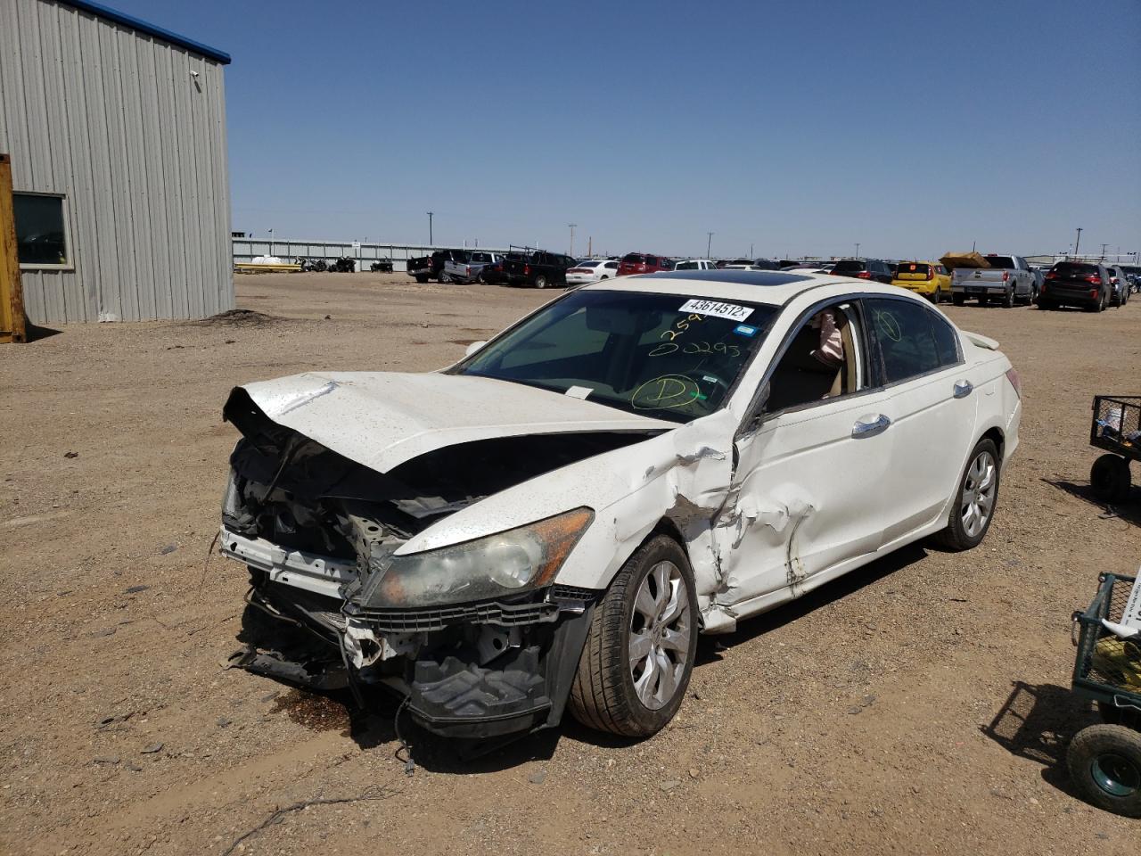 Photo 2 from auction – 2010 HONDA ACCORD EX with VIN 5KBCP3F76AB002595