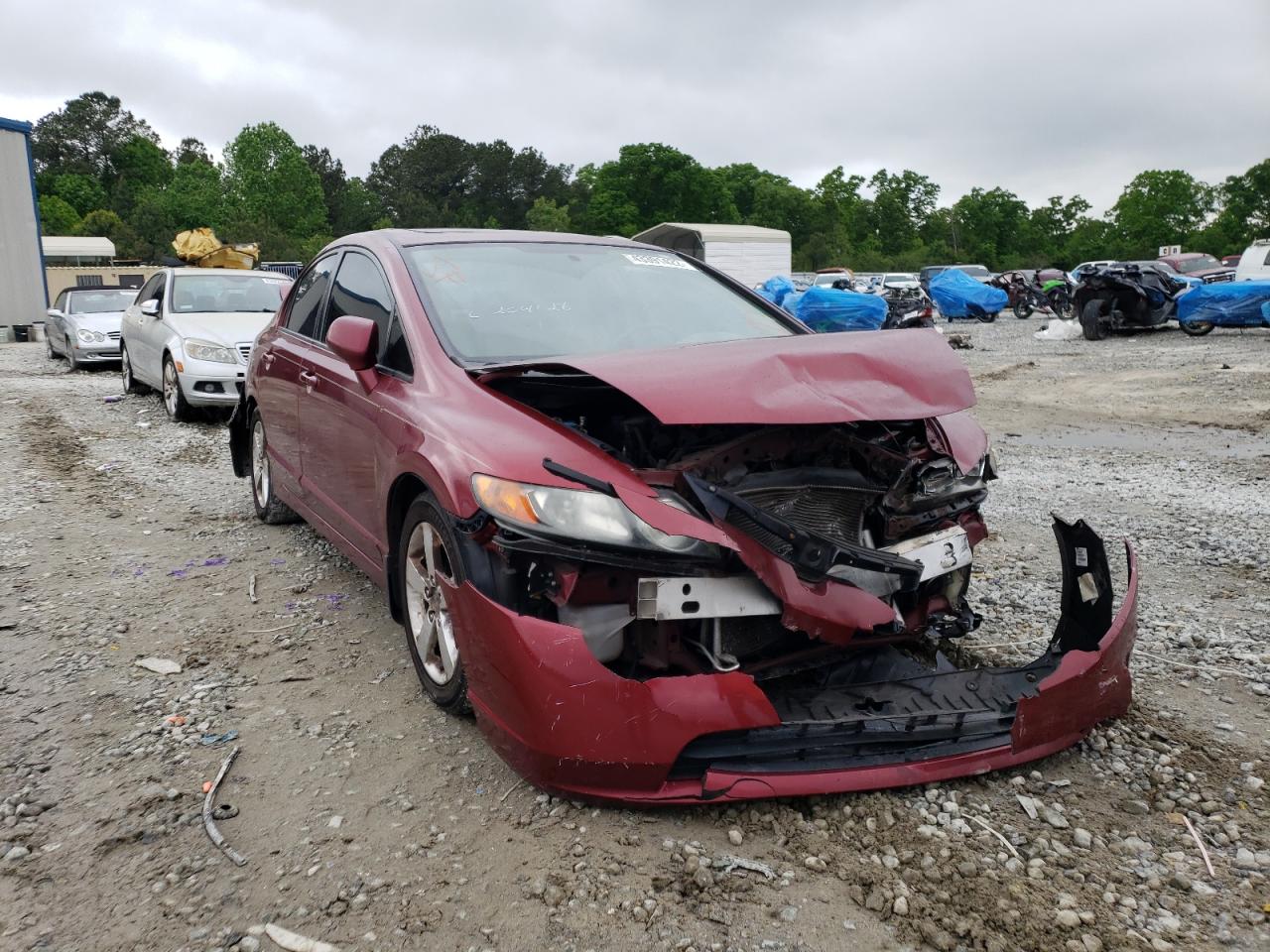 HONDA CIVIC EXL 2008 with VIN 2HGFA16948H519418 - Photo from auction