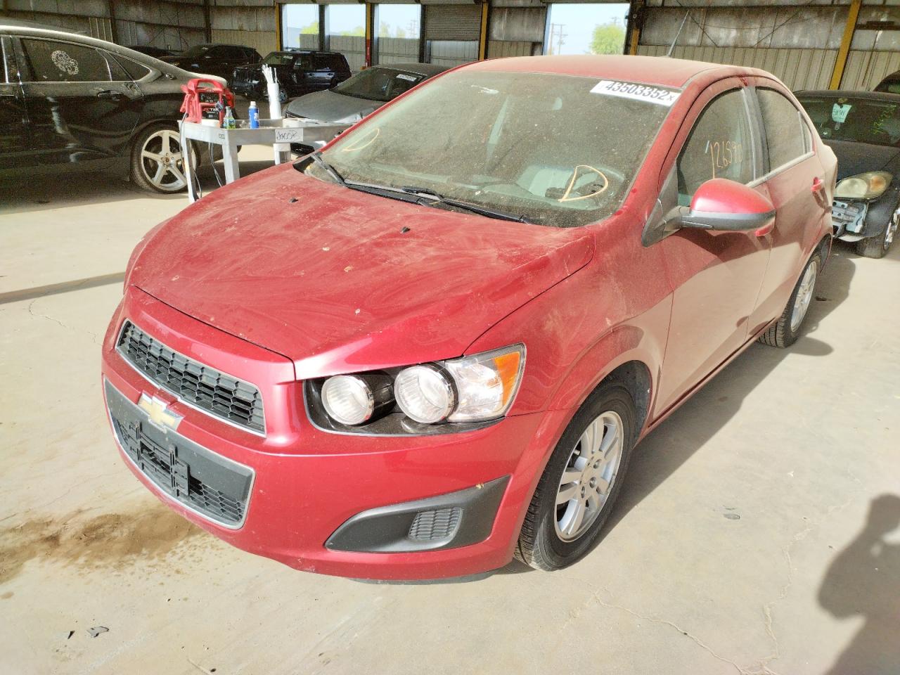 Photo 2 from auction – 2013 CHEVROLET SONIC LT with VIN 1G1JC5SH9D4191680