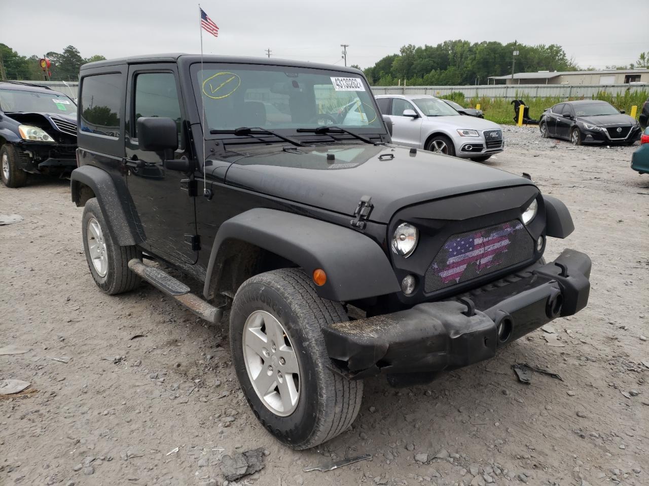 Photo 1 from auction – 2016 JEEP WRANGLER S with VIN 1C4AJWAG0GL209246