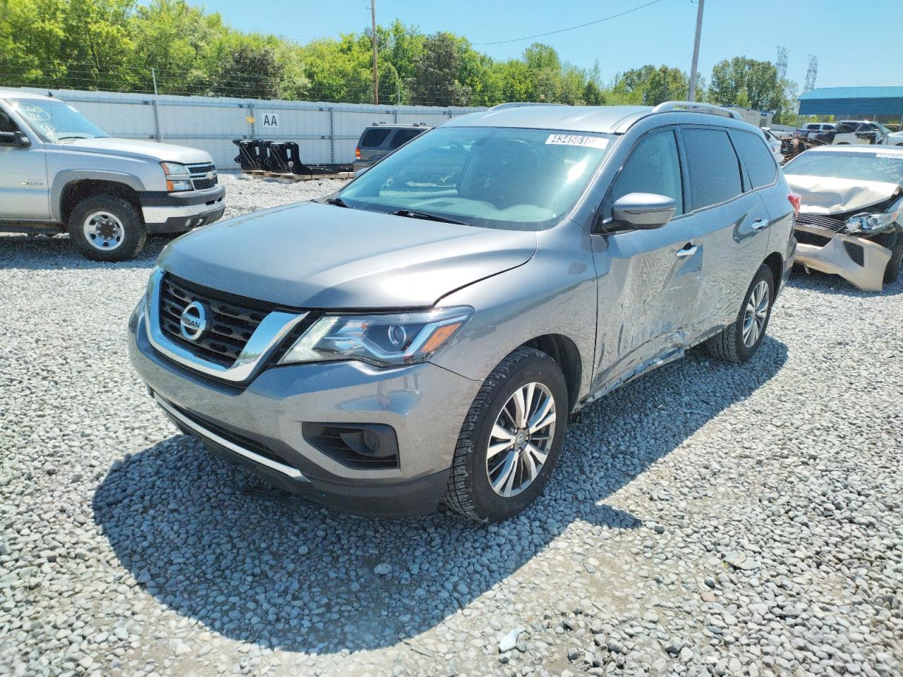 Photo 2 from auction – 2019 NISSAN PATHFINDER with VIN 5N1DR2MNXKC645311