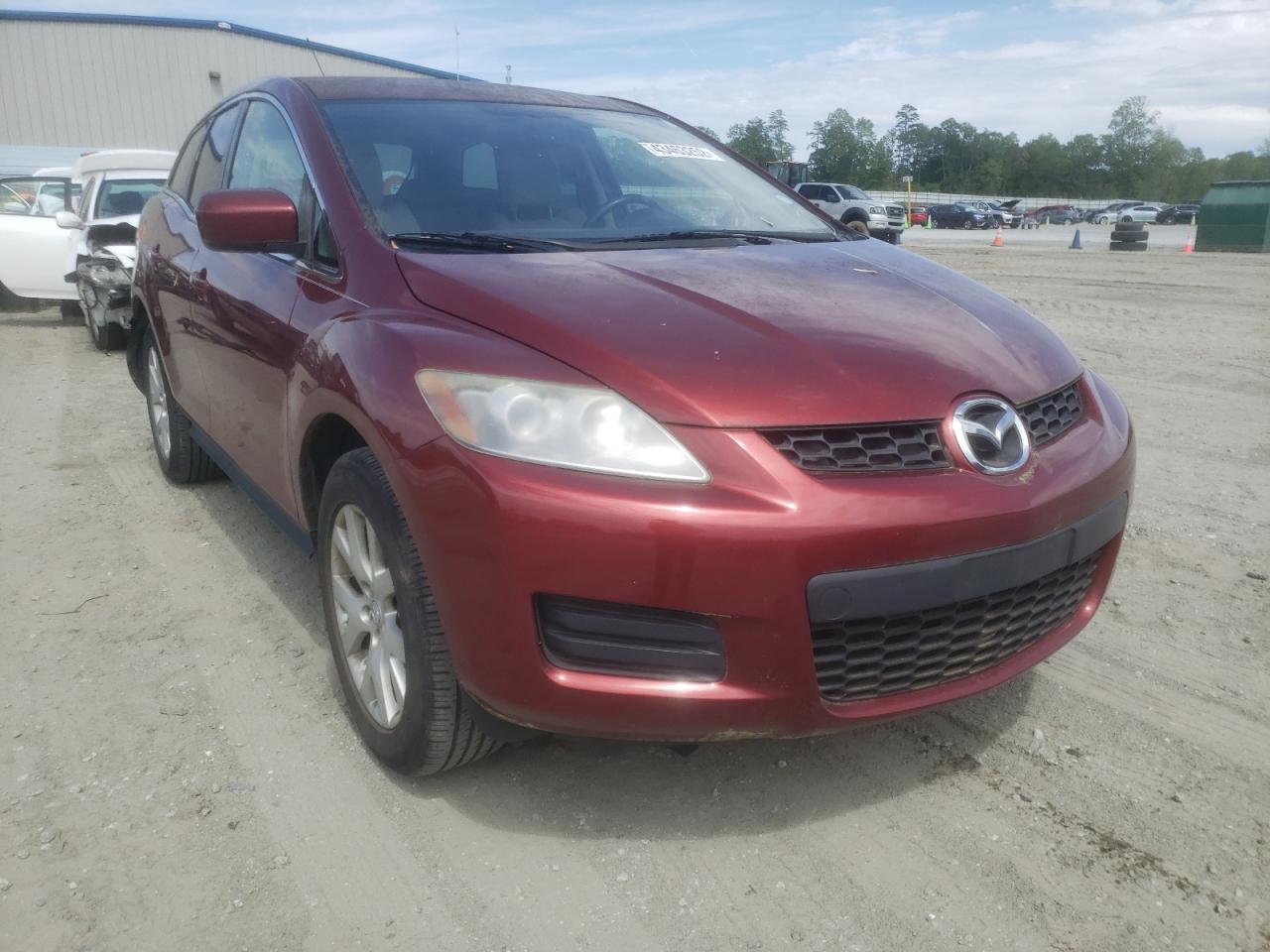 MAZDA CX-7 2007 with VIN JM3ER293870160696 - Photo from auction
