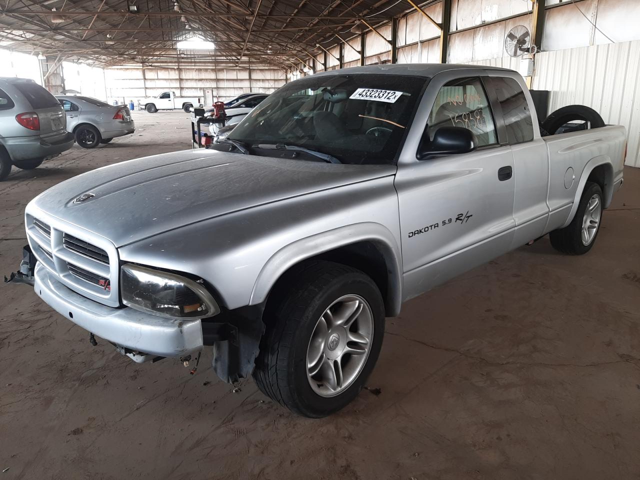 Photo 2 from auction – 2001 DODGE DAKOTA with VIN 1B7GL22Z71S114922