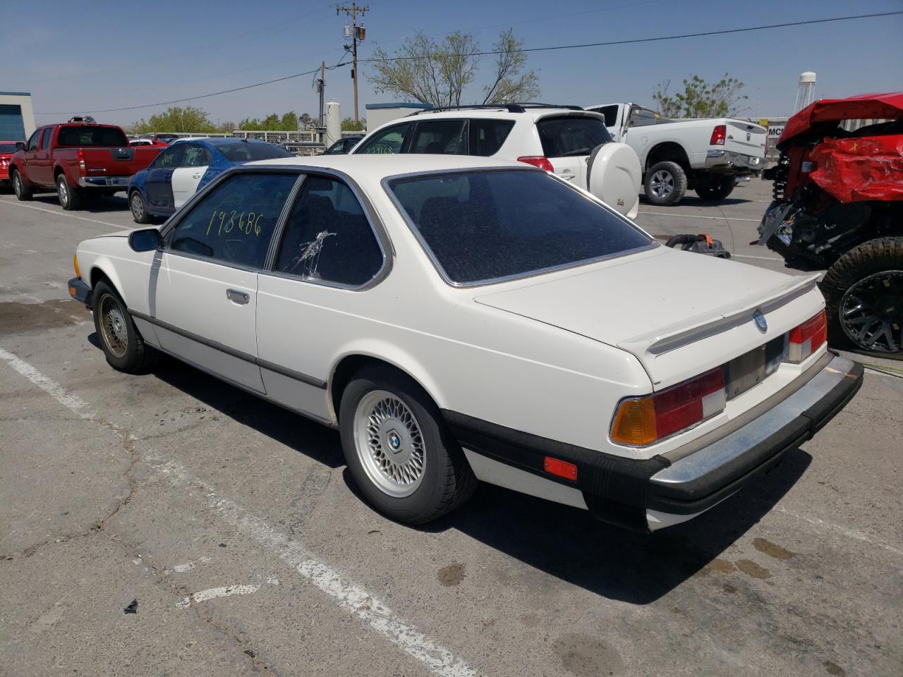 Photo 3 from auction – 1986 BMW 635 CSI AU with VIN WBAEC8406G0613270