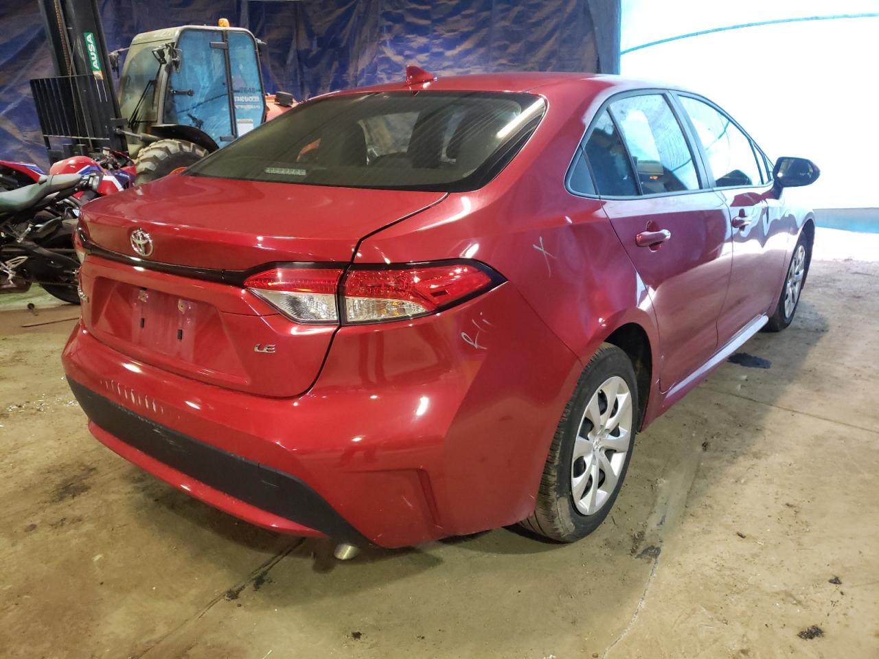 Photo 4 from auction – 2020 TOYOTA COROLLA LE with VIN JTDEPRAE1LJ098731