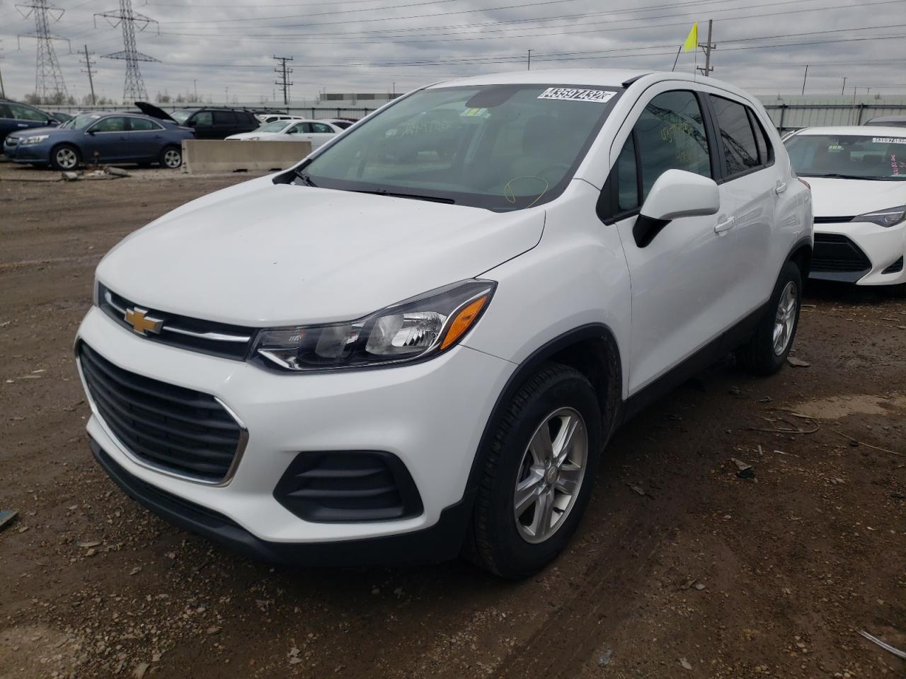 Photo 2 from auction – 2019 CHEVROLET TRAX LS with VIN 3GNCJNSB5KL257822