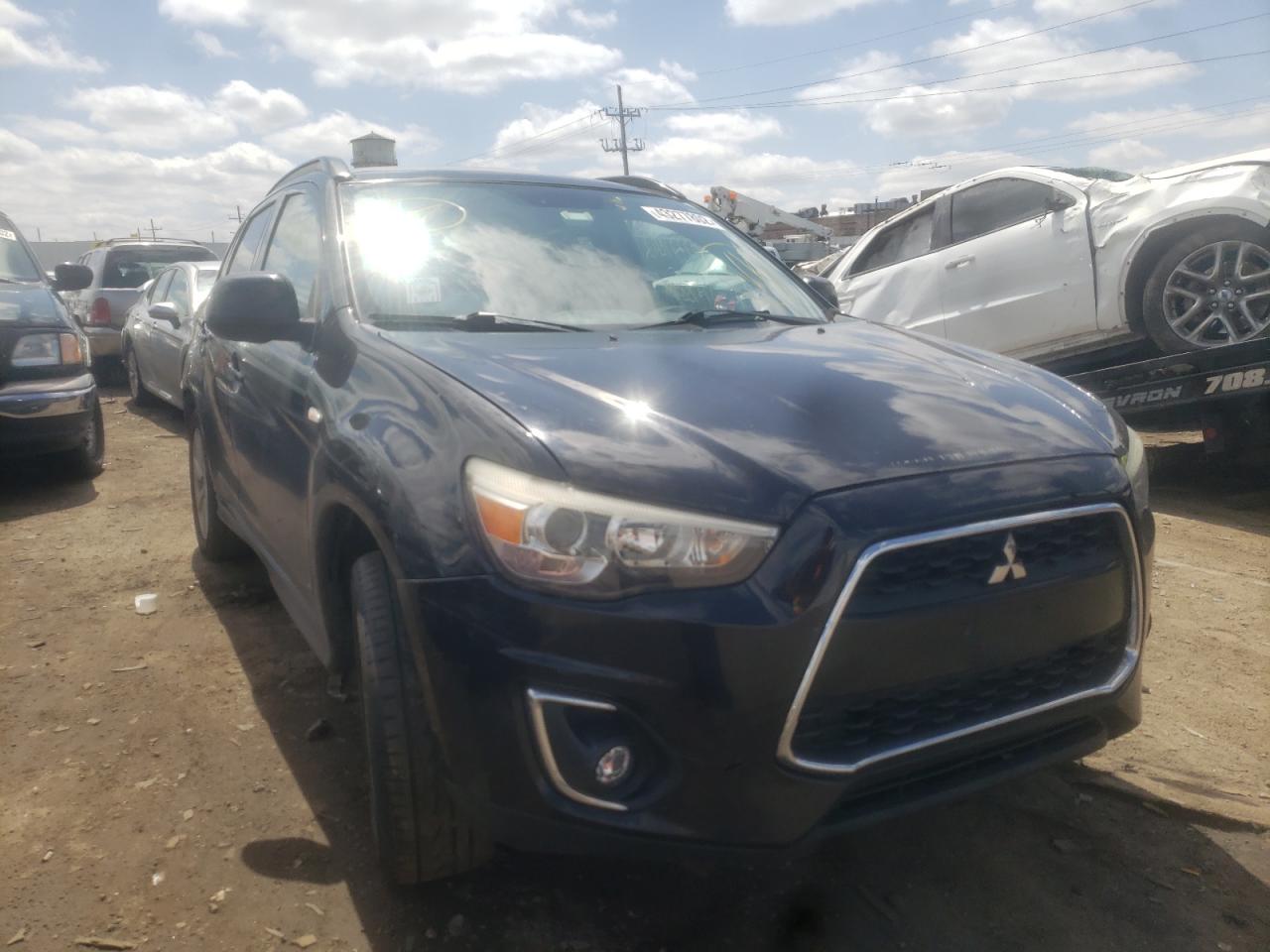 MITSUBISHI OUTLANDER 2013 with VIN 4A4AP4AU4DE009522 - Photo from auction