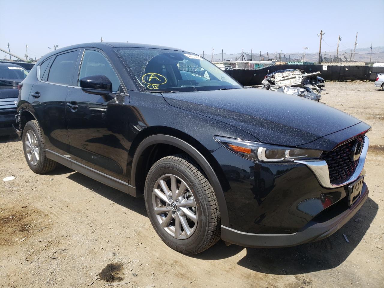 MAZDA CX-5 2022 with VIN JM3KFBCM8N1557720 - Photo from auction