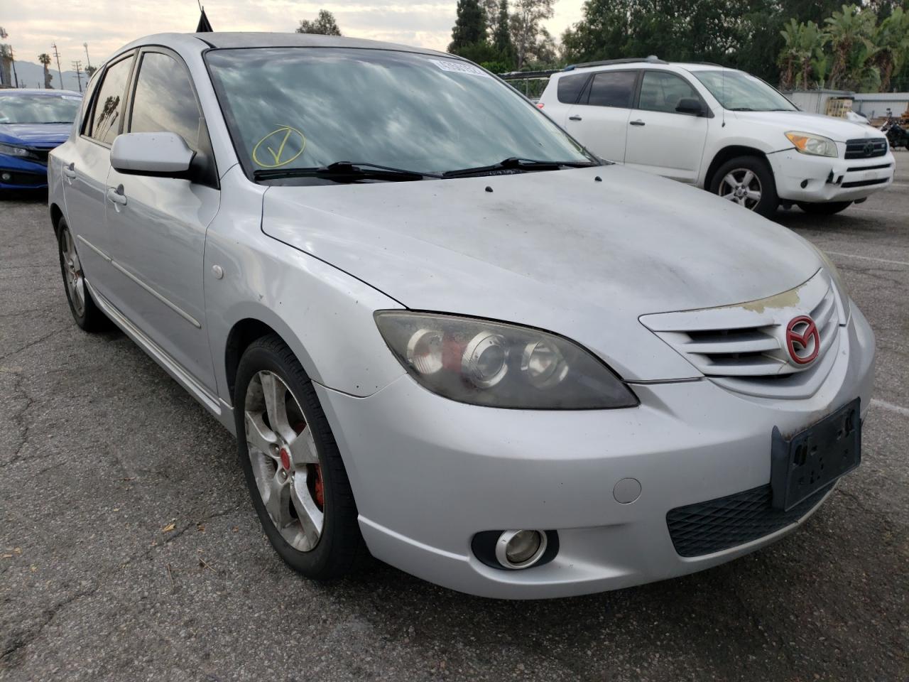 MAZDA 3 HATCHBAC 2004 with VIN JM1BK143X41137766 - Photo from auction