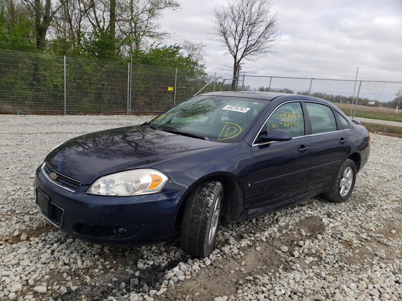 Photo 2 from auction – 2008 CHEVROLET IMPALA LT with VIN 2G1WC583589200735