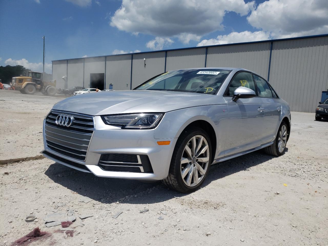 Photo 2 from auction – 2018 AUDI A4 PREMIUM with VIN WAUKMAF44JA025277