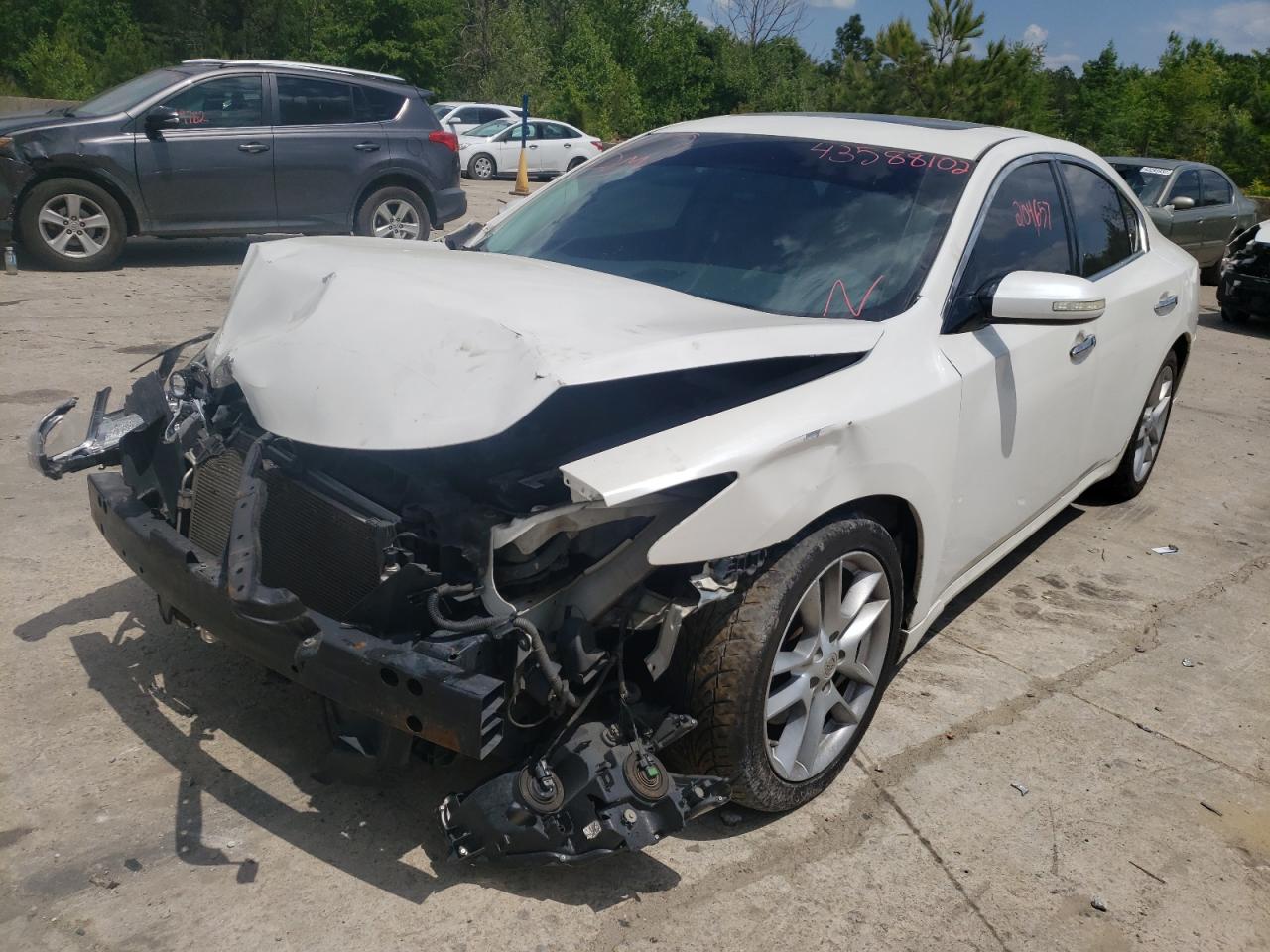 Photo 2 from auction – 2010 NISSAN MAXIMA S with VIN 1N4AA5AP5AC830165