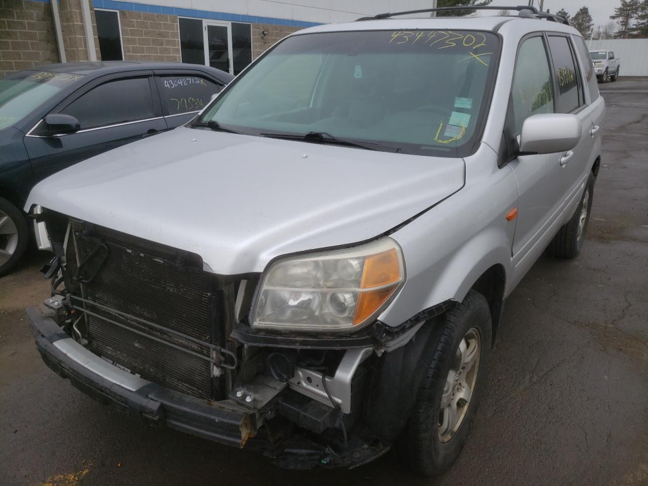 Photo 2 from auction – 2006 HONDA PILOT EX with VIN 5FNYF28576B004411