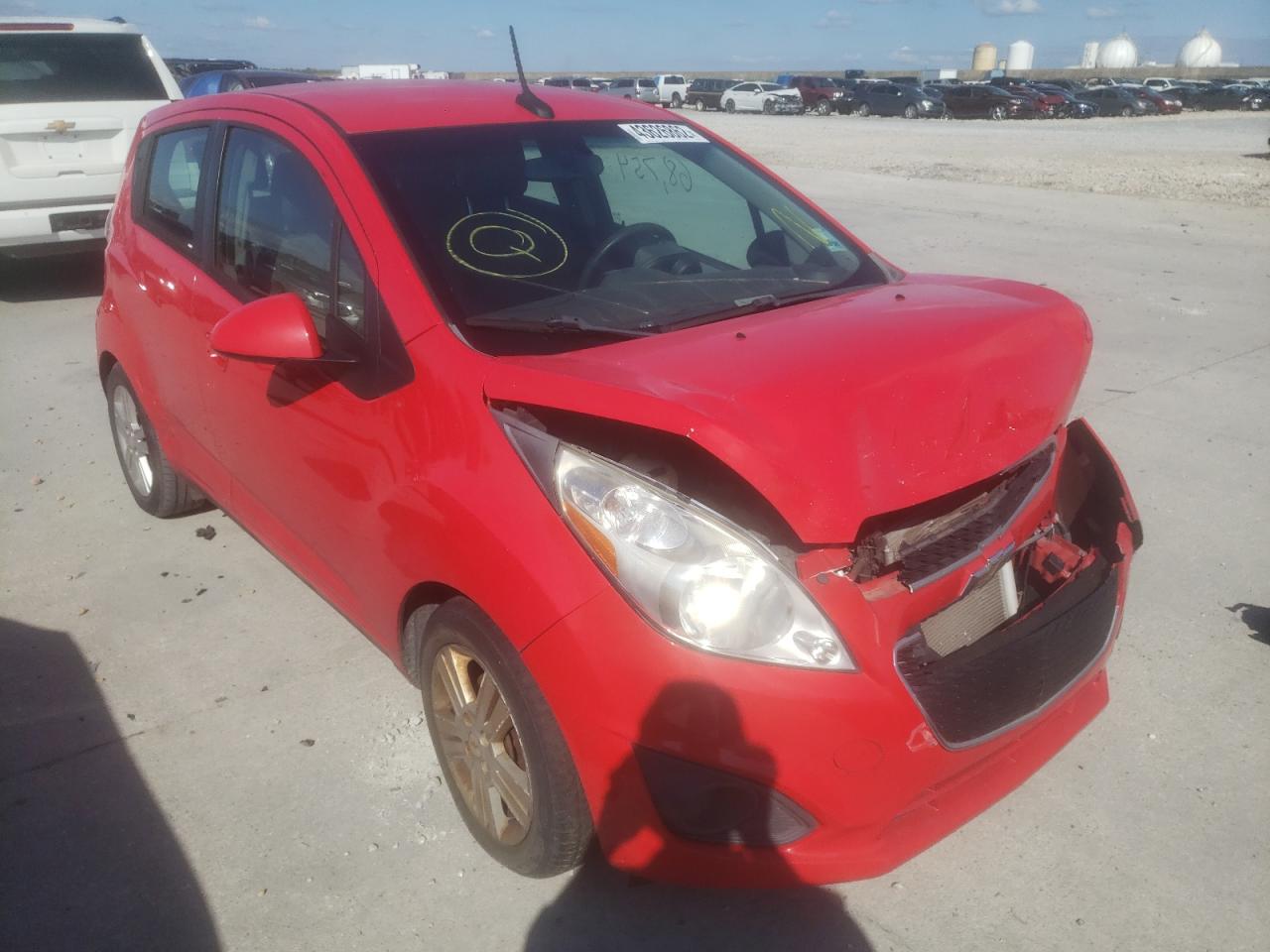 Photo 14 from auction – 2013 CHEVROLET SPARK LS with VIN KL8CB6S98DC551831