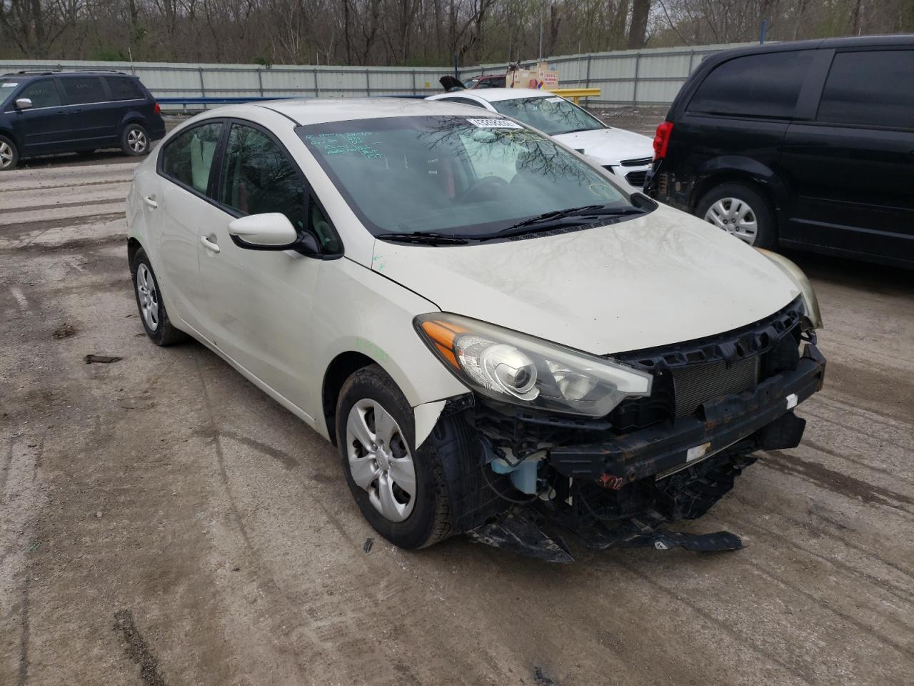 KIA FORTE LX 2014 with VIN KNAFK4A66E5060676 - Photo from auction