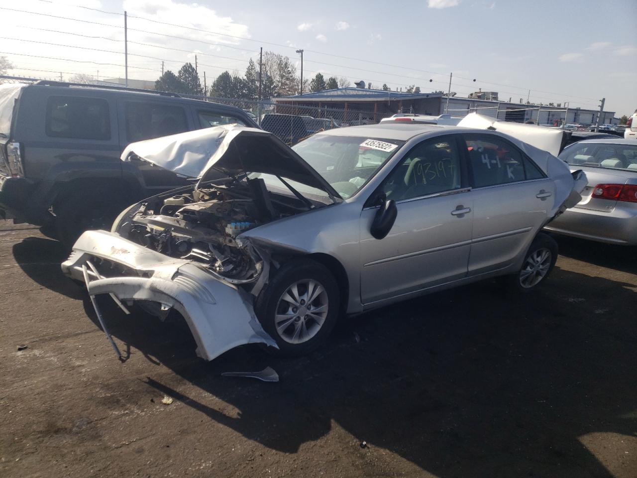 Photo 2 from auction – 2005 TOYOTA CAMRY LE with VIN 4T1BF32K95U094303