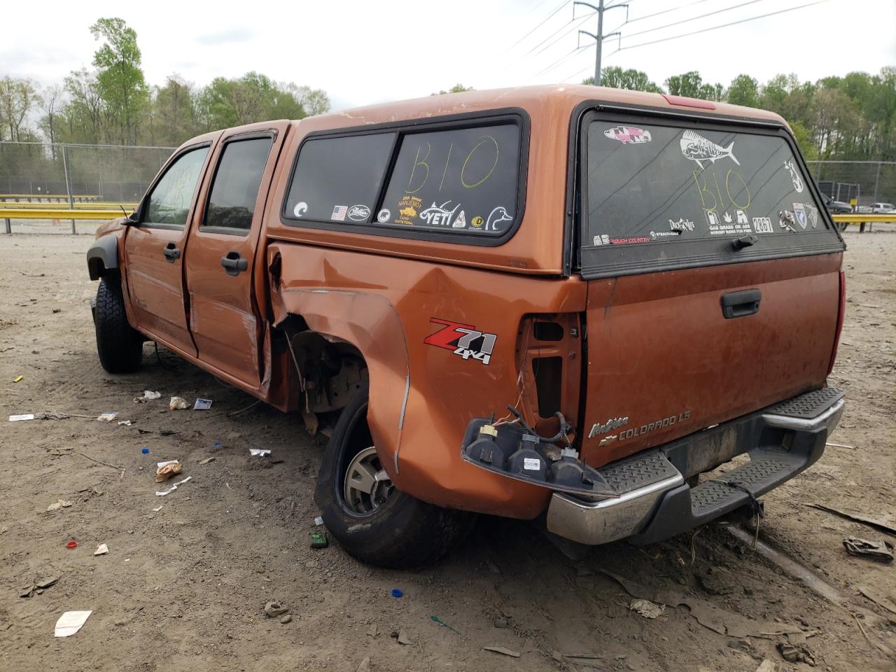 Photo 3 from auction – 2005 CHEVROLET COLORADO with VIN 1GCDT136358259105