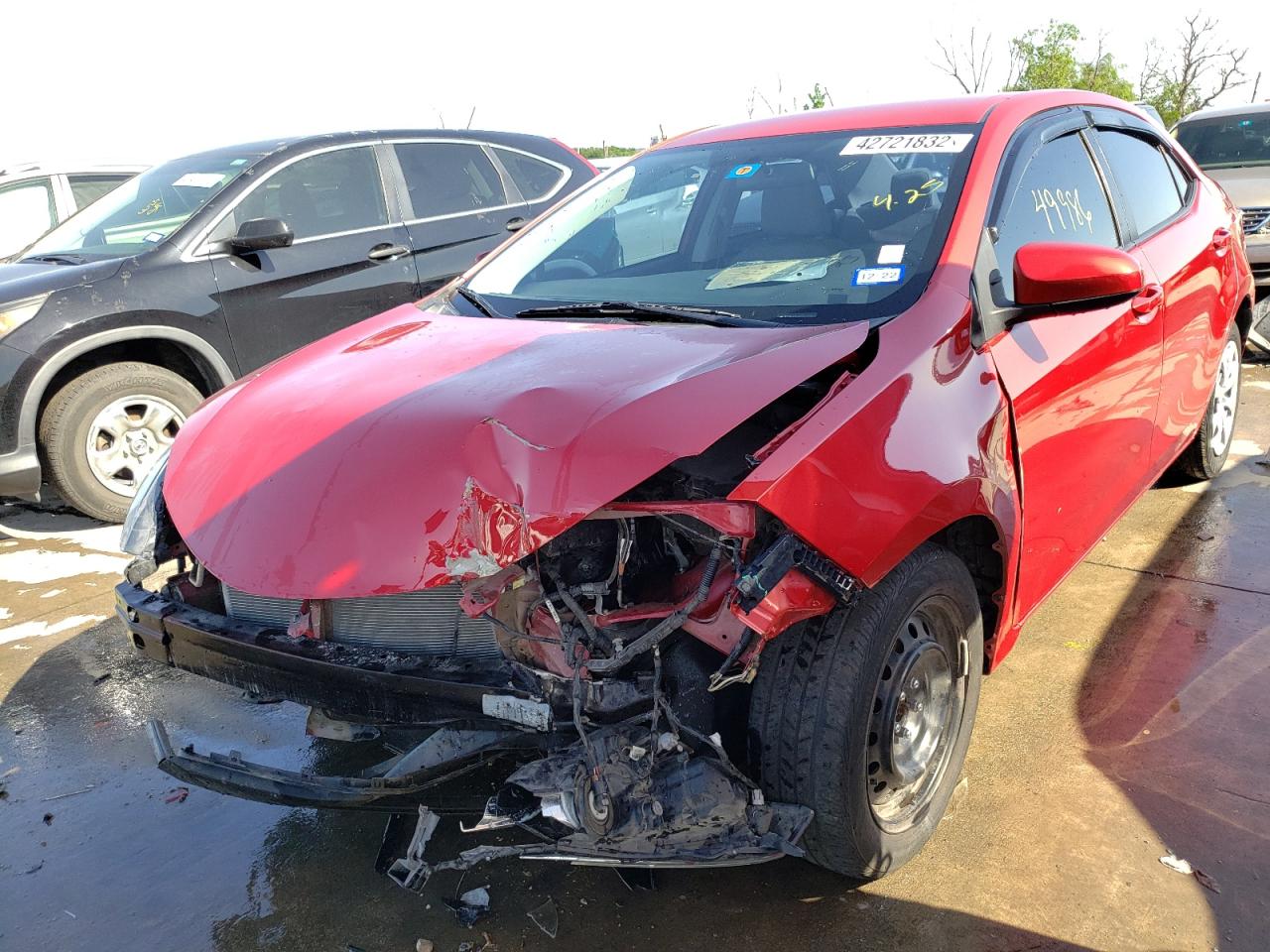 Photo 2 from auction – 2015 TOYOTA COROLLA L with VIN 5YFBURHE6FP201790