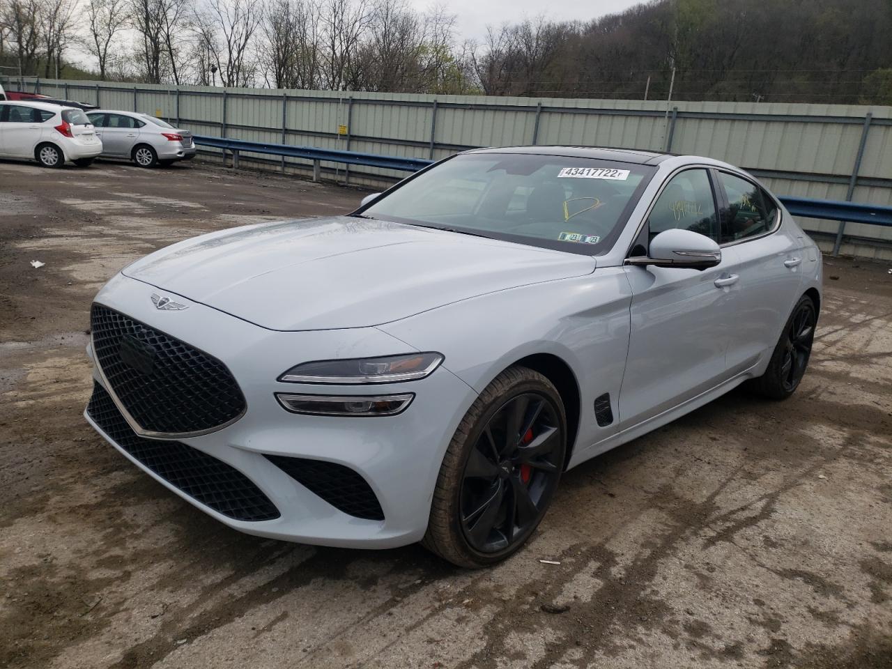 Photo 2 from auction – 2022 GENESIS G70 BASE with VIN KMTG54TE1NU096706