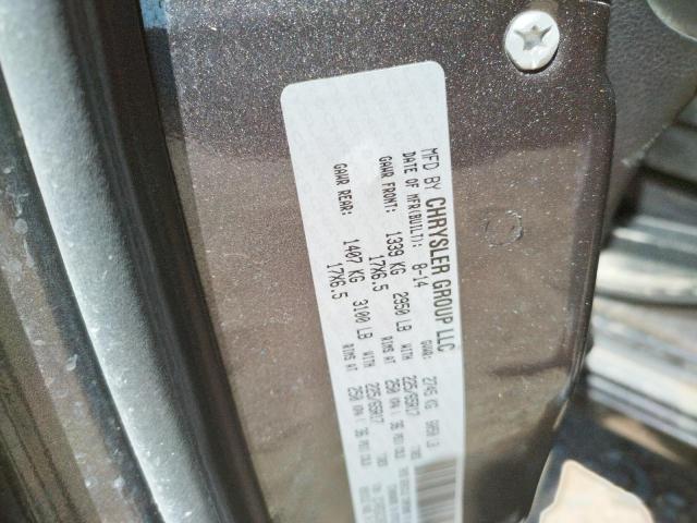 Photo 10 from auction – 2015 DODGE GRAND CARA with VIN 2C4RDGCG9FR513016