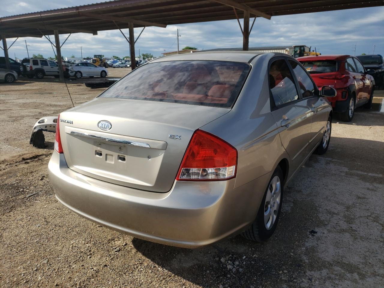 Photo 4 from auction – 2008 KIA SPECTRA EX with VIN KNAFE121185544526