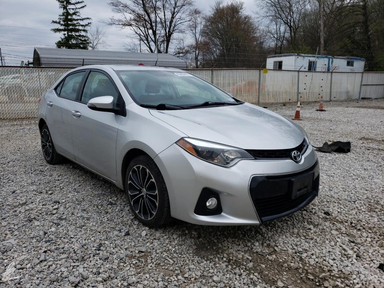 TOYOTA COROLLA L 2015 with VIN 2T1BURHE5FC463834 - Photo from auction