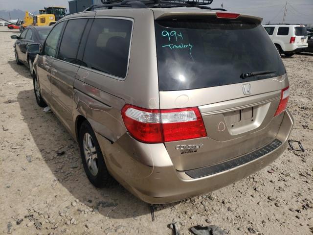 Photo 3 from auction – 2007 HONDA ODYSSEY EX with VIN 5FNRL38737B427590