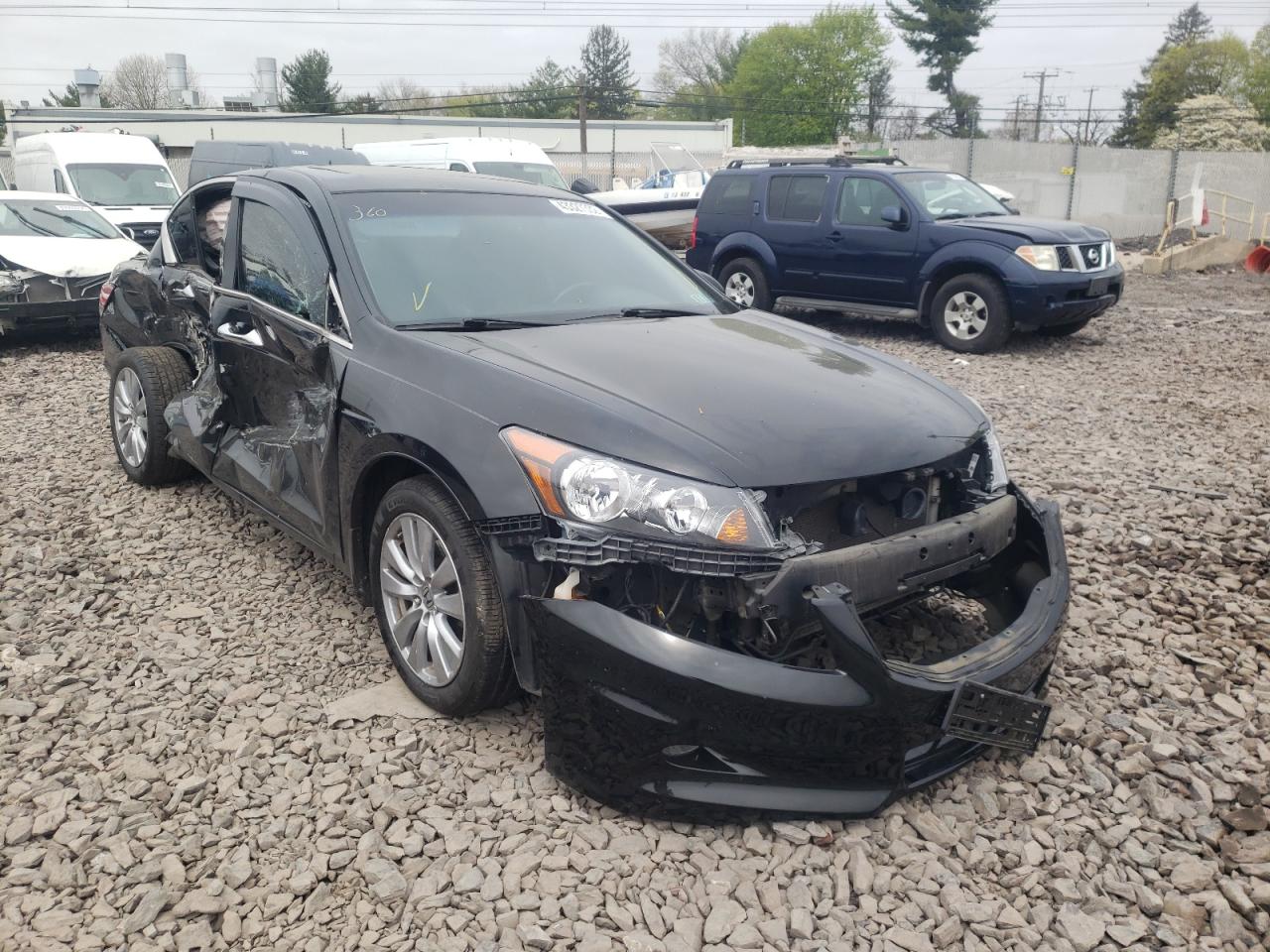 HONDA ACCORD EXL 2011 with VIN 1HGCP3F87BA002849 - Photo from auction