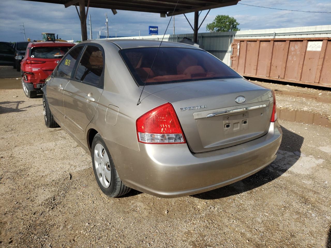 Photo 3 from auction – 2008 KIA SPECTRA EX with VIN KNAFE121185544526