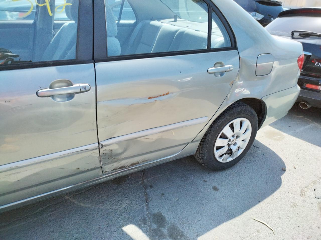 Photo 9 from auction – 2003 TOYOTA COROLLA CE with VIN 1NXBR38EX3Z054463
