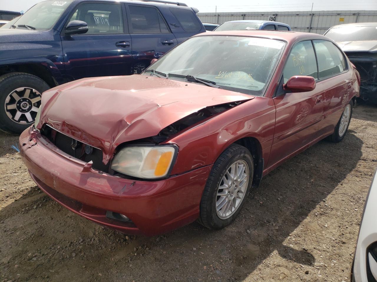 Photo 2 from auction – 2003 SUBARU LEGACY L with VIN 4S3BE635X37215191