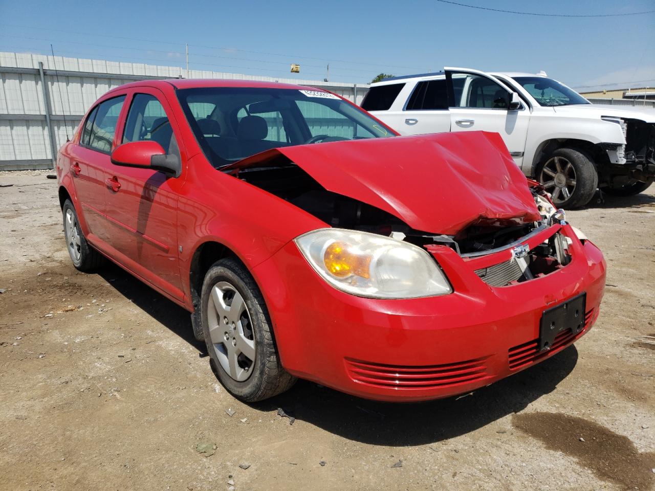 CHEVROLET COBALT LT 2008 with VIN 1G1AL58FX87174915 - Photo from auction
