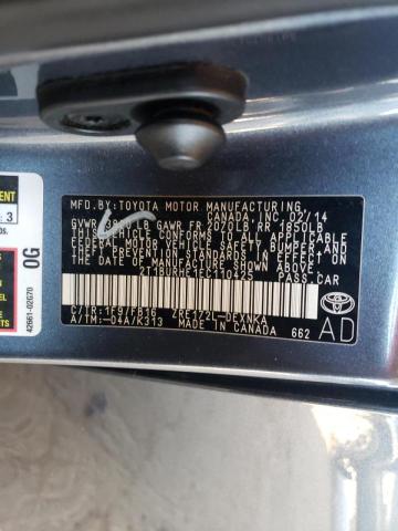 Photo 10 from auction – 2014 TOYOTA COROLLA L with VIN 2T1BURHE1EC110425