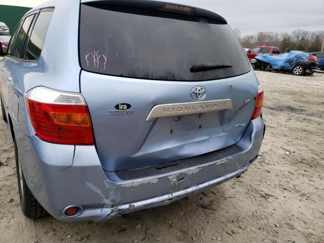 Photo 9 from auction – 2008 TOYOTA HIGHLANDER with VIN JTEES41A782080522