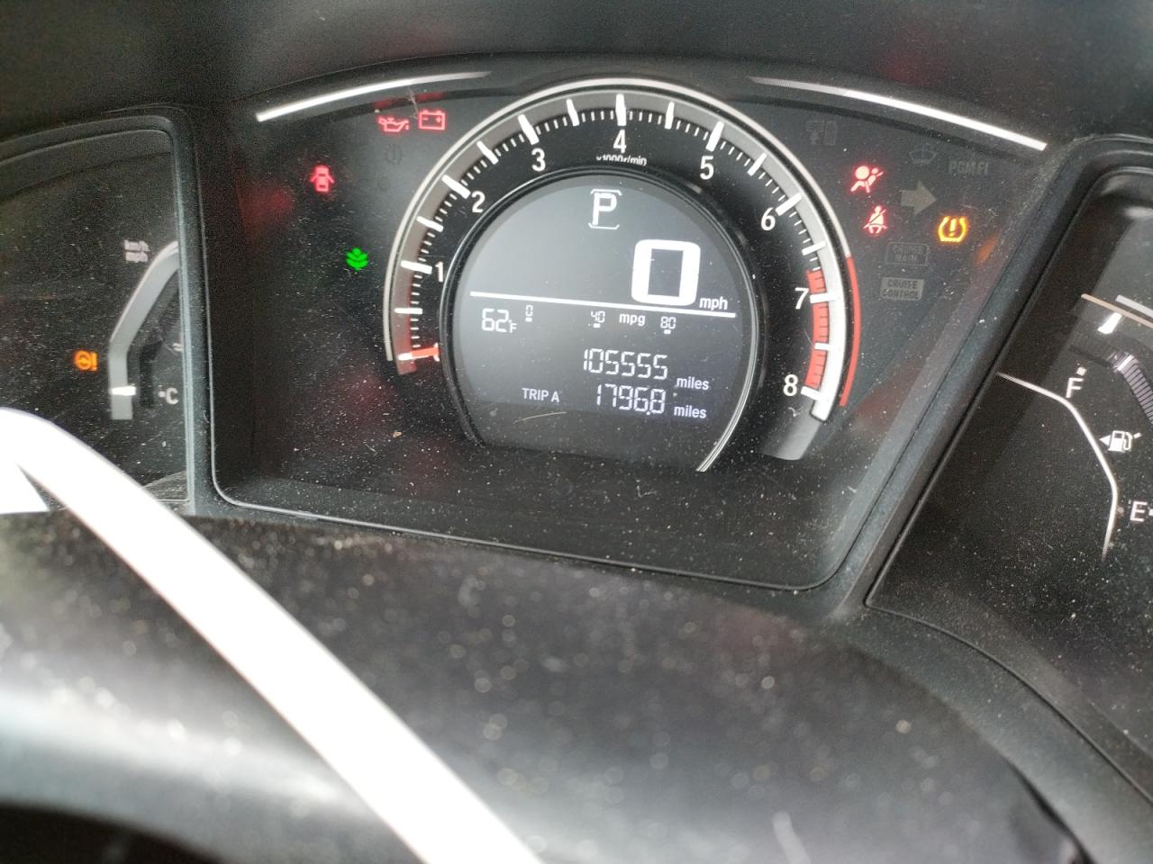 Photo 8 from auction – 2016 HONDA CIVIC LX with VIN 19XFC2F55GE048157