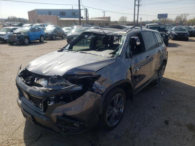 Photo 2 from auction – 2021 HONDA PASSPORT E with VIN 5FNYF8H52MB030706