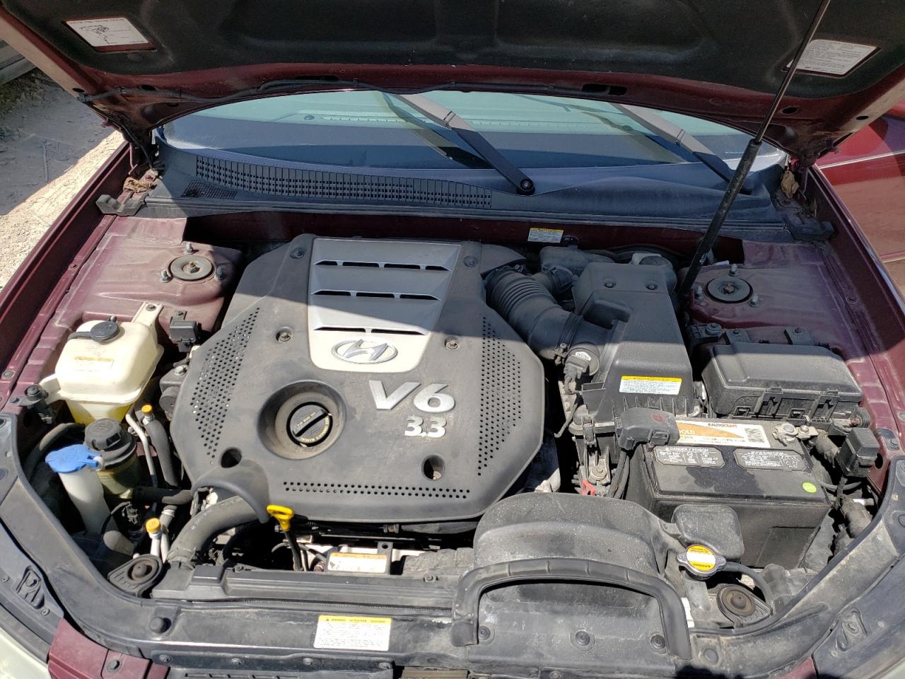 Photo 7 from auction – 2007 HYUNDAI SONATA SE with VIN 5NPEU46F47H192209