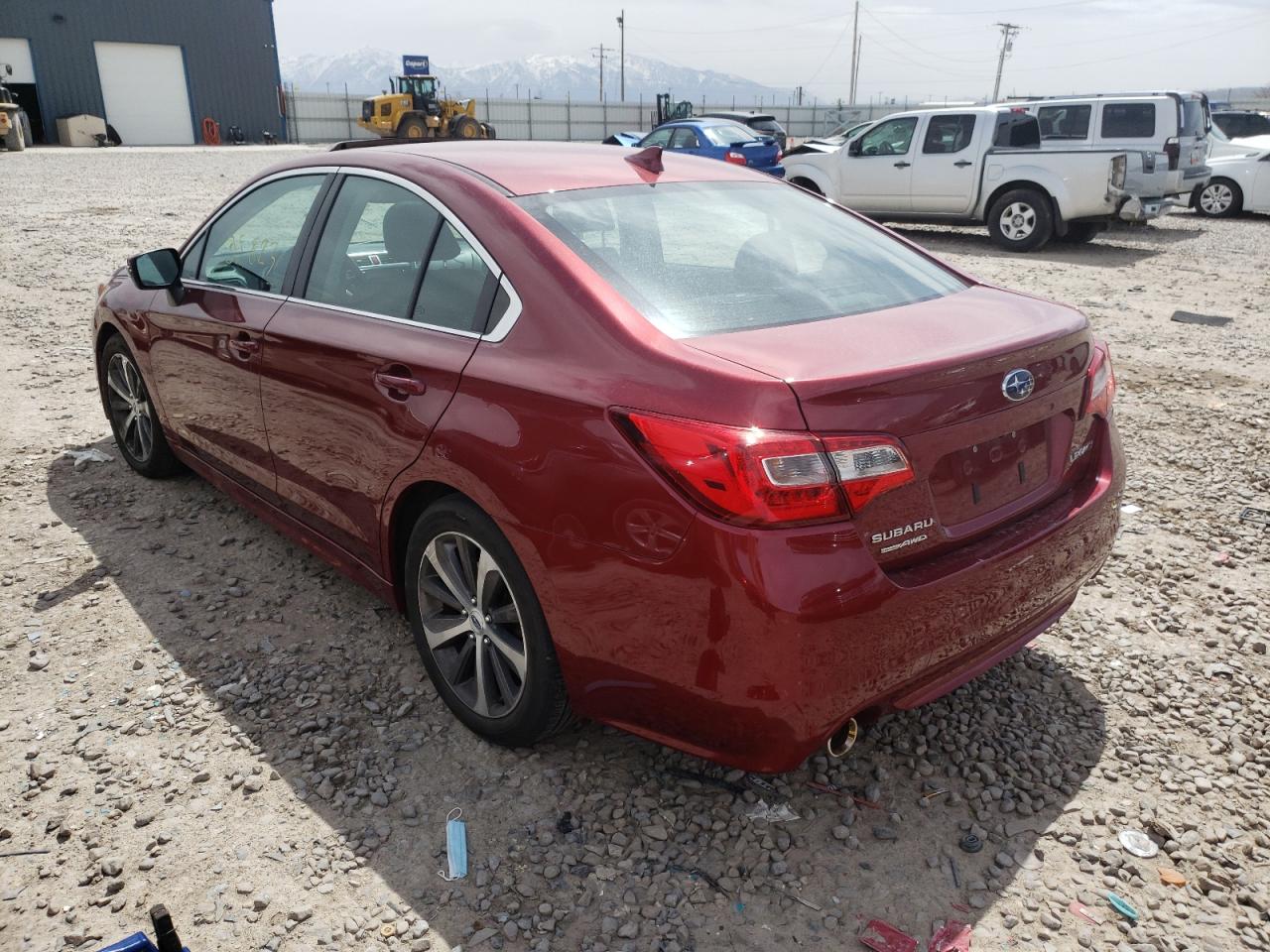 Photo 3 from auction – 2016 SUBARU LEGACY 2.5 with VIN 4S3BNAL68G3002250
