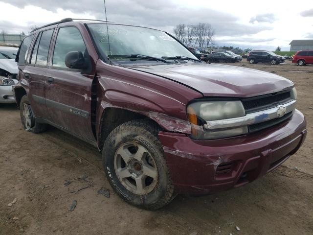 CHEVROLET TRAILBLAZE 2004 with VIN 1GNDT13S242355961 - Photo from auction