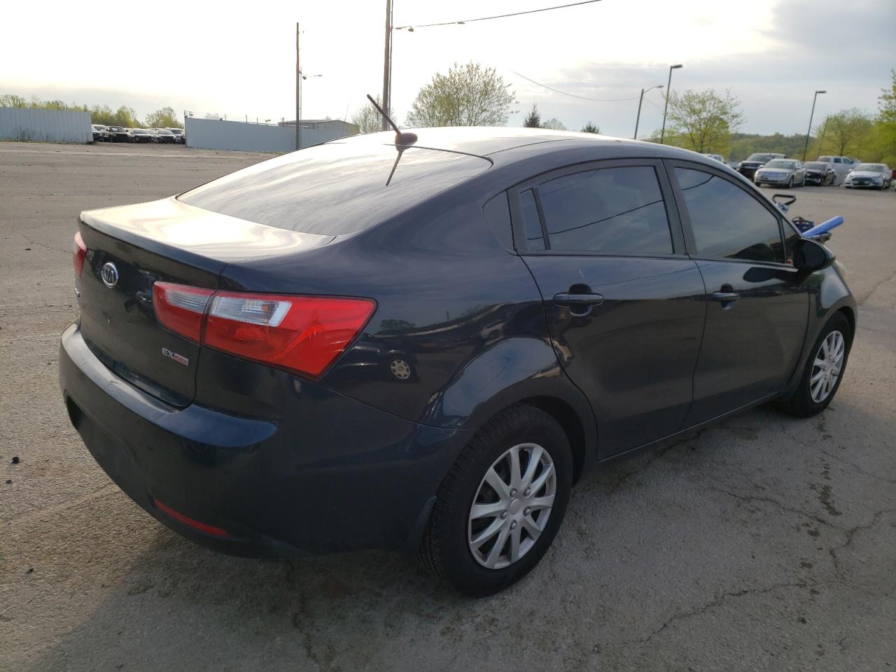 Photo 4 from auction – 2012 KIA RIO EX with VIN KNADN4A38C6073179