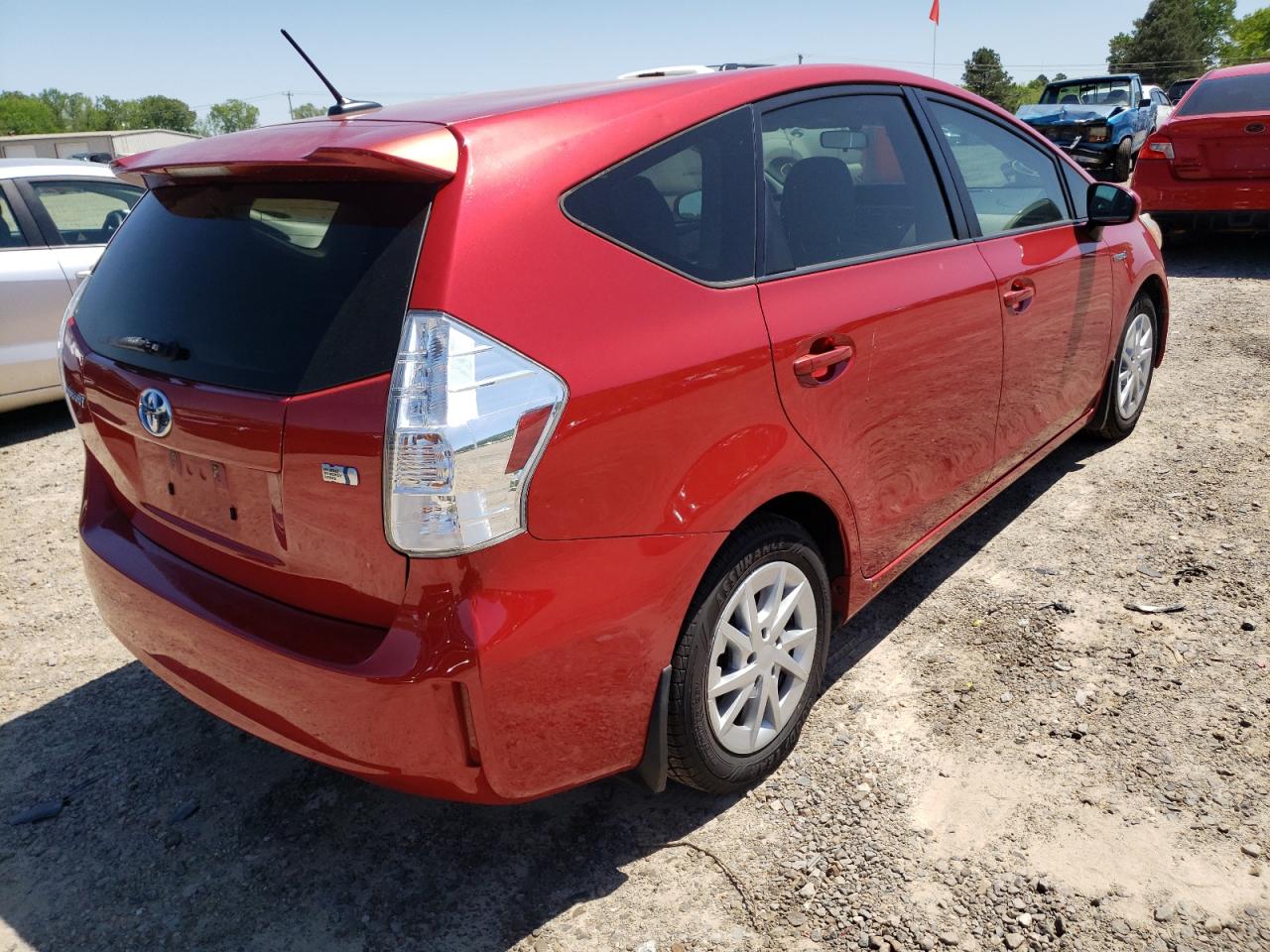 Photo 4 from auction – 2012 TOYOTA PRIUS V with VIN JTDZN3EU1C3152779