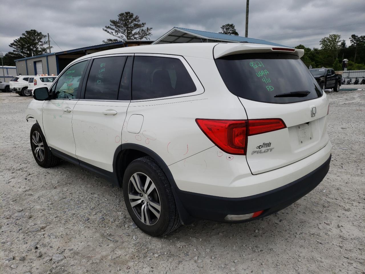 Photo 3 from auction – 2018 HONDA PILOT EXL with VIN 5FNYF5H55JB007219
