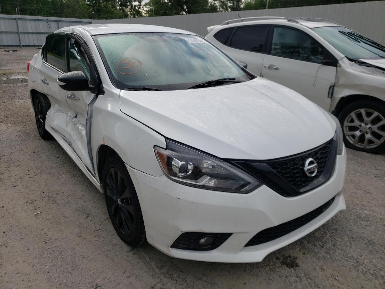 NISSAN SENTRA S 2018 with VIN 3N1AB7AP8JY283003 - Photo from auction
