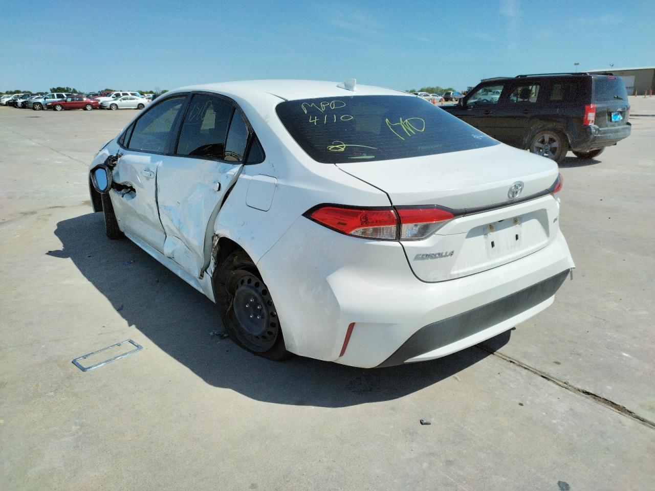 Photo 3 from auction – 2021 TOYOTA COROLLA LE with VIN JTDEPMAEXMJ128281
