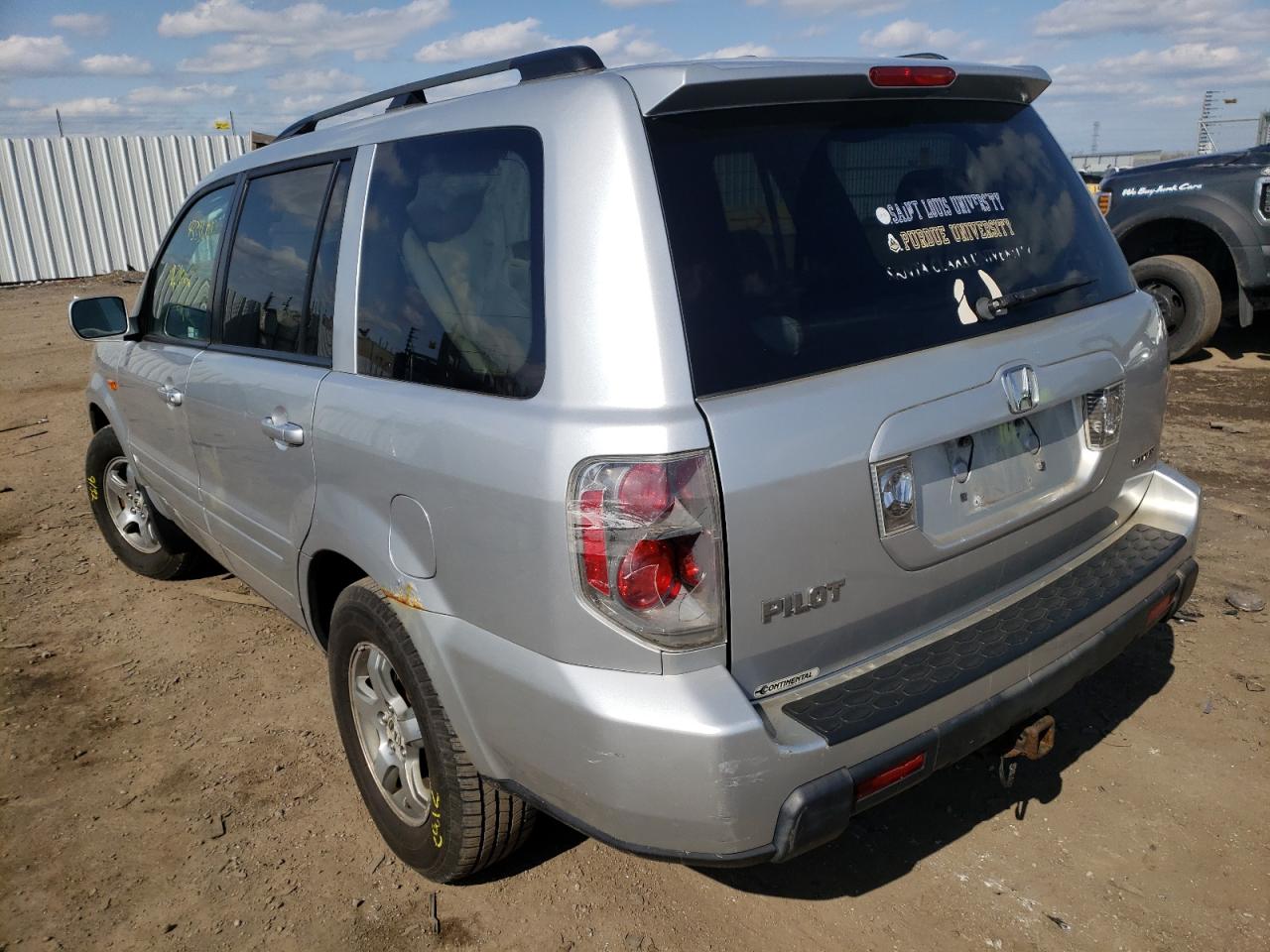 Photo 3 from auction – 2006 HONDA PILOT EX with VIN 2HKYF18666H532686